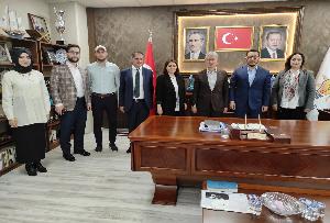 İL SEÇİM İŞLERİ BİRİM BAŞKANLARINI İLÇE BAŞKANLIĞIMIZDA AĞIRLADIK 