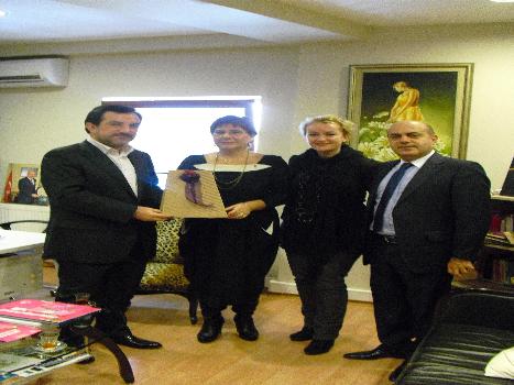 İLÇE BAŞKANIMIZDAN GELİŞİM AKADEMİSİNE ZİYARET