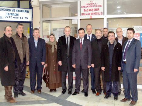 İLÇE BAŞKANIMIZ İLÇEMİZDEKİ  MUHTARLARI ZİYARET ETTİ