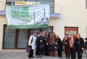 Boğazköy Merkez Cami Derneğine Anlamlı Ziyaret